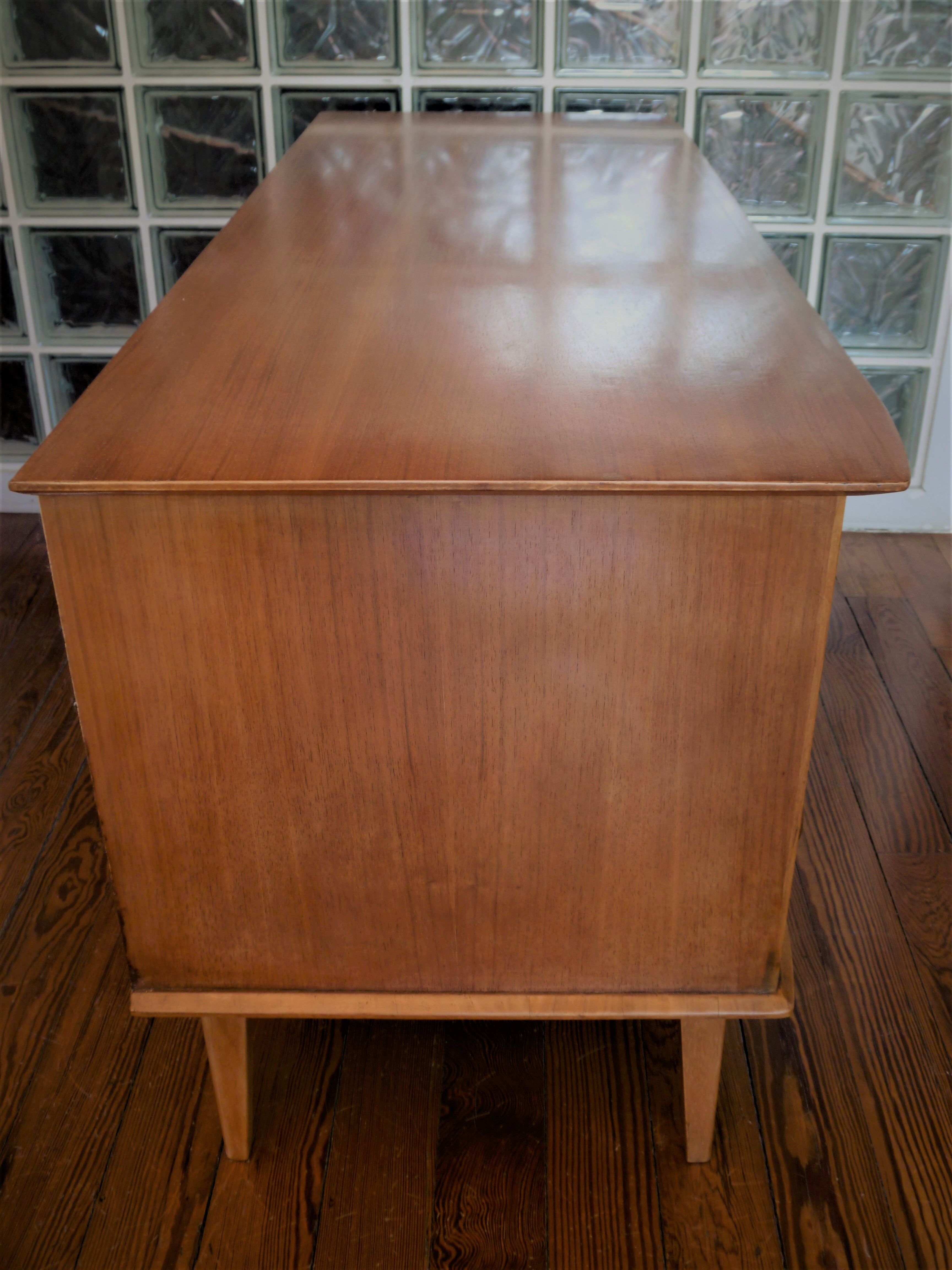 Walnut enfilade, dating from the 1960s