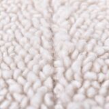 9x10 Handmade Wool White Moroccan Rug, 266x296Cm