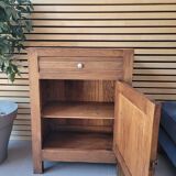 Vintage solid oak jam maker