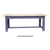 Solid oak farm table