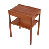 Vintage teak bedside table from Scandinavia