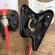 Pair of 50s-60s wall lights