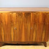 Bahut art deco walnut around 1940