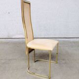 Hollywood Regency dining chairs from Belgo Chrom, 1970s, set of 8.