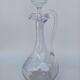 Baccarat crystal ewer, Balloon shape, circa 1910