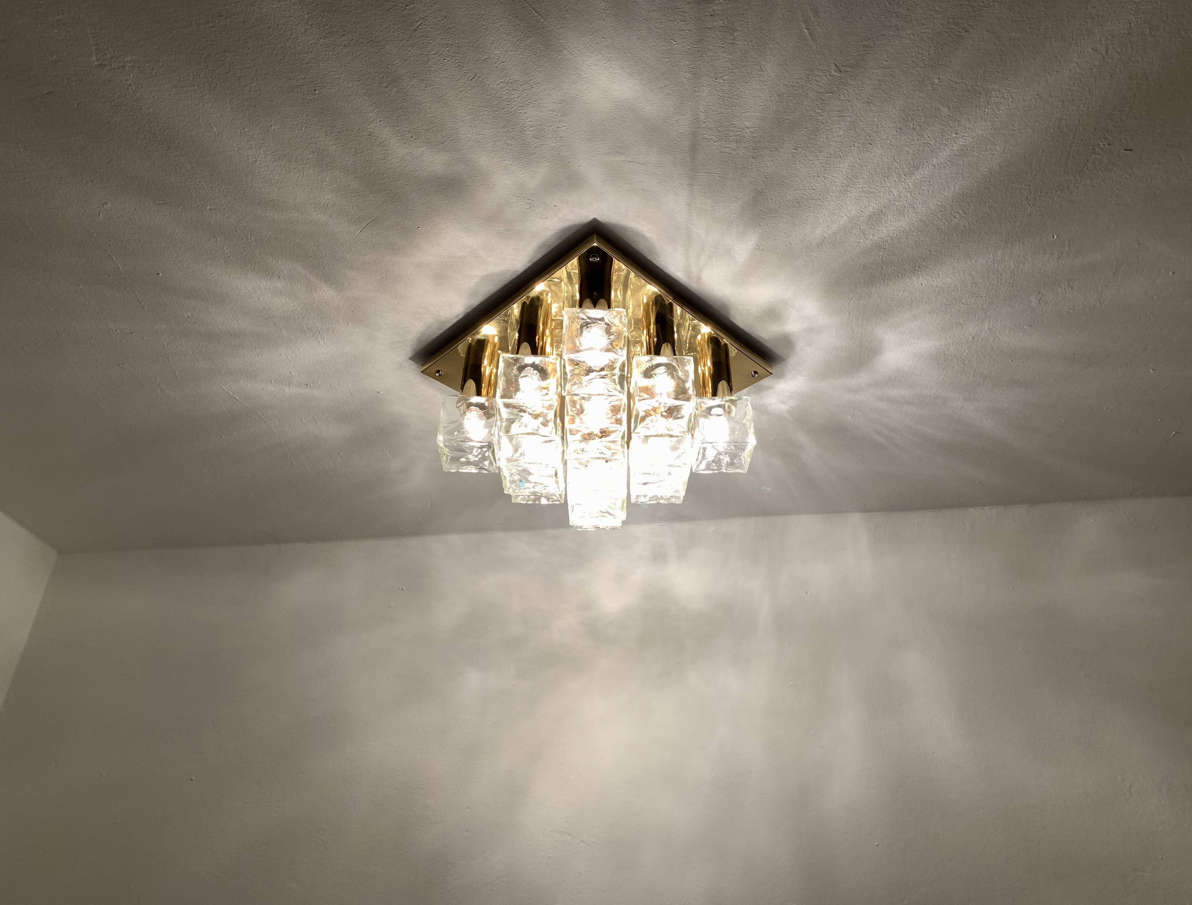 Ice Cube Flush Light by J.T. Kalmar
