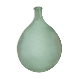 Lady-jeanne in 15-litre green blown glass