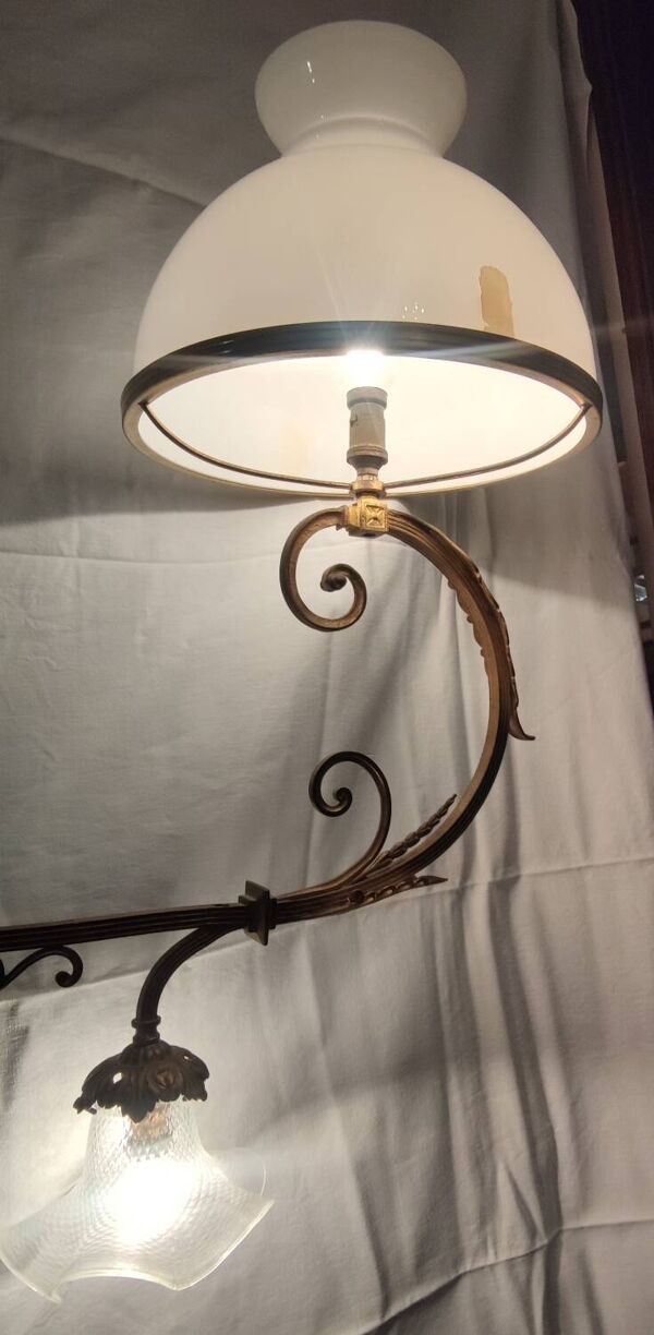 Ancienne grande suspension de billard