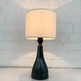 Scandinavian table lamp lined Søholm Keramik, Denmark, 1960