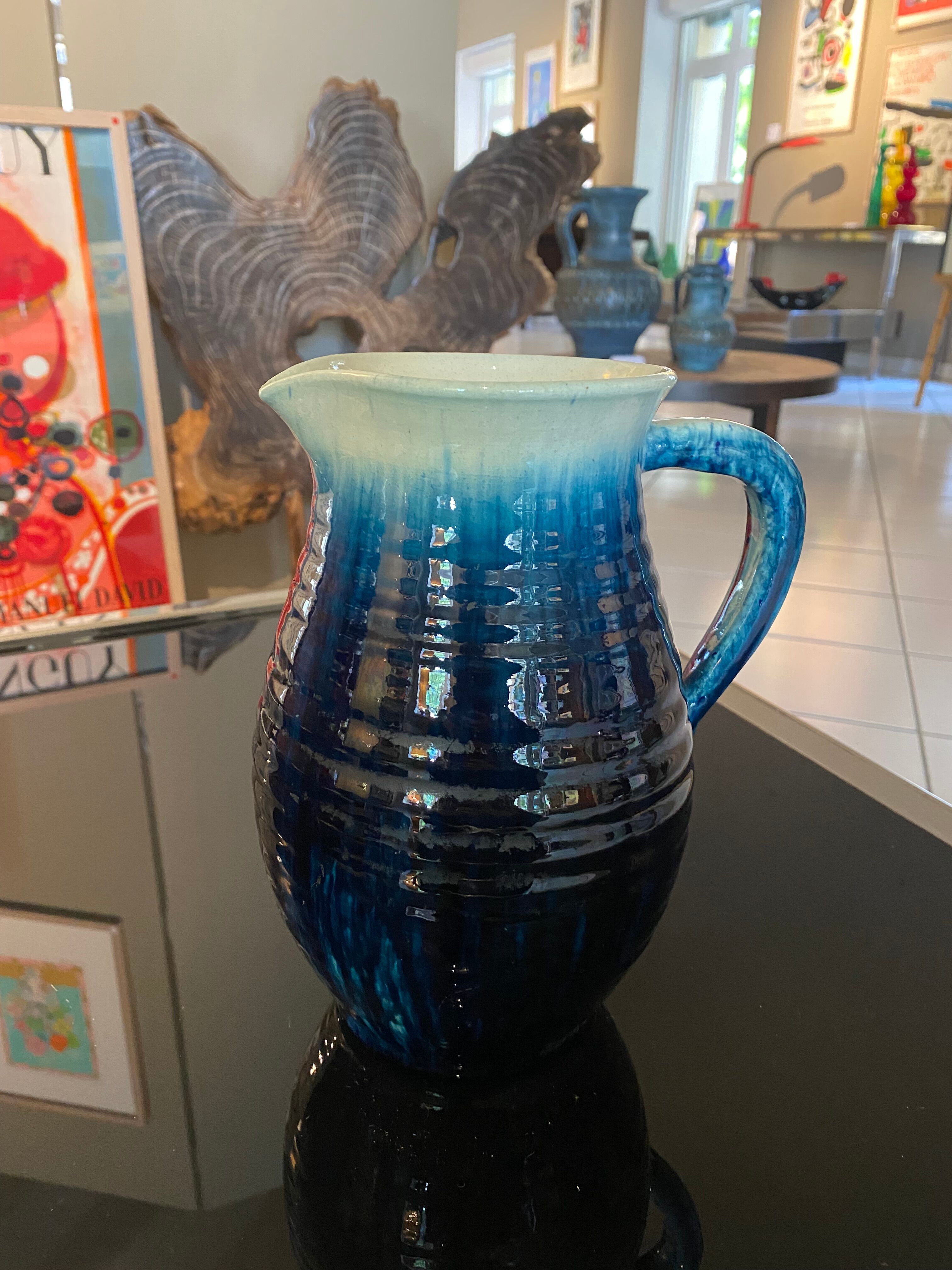 Ceramic pitcher Accolay