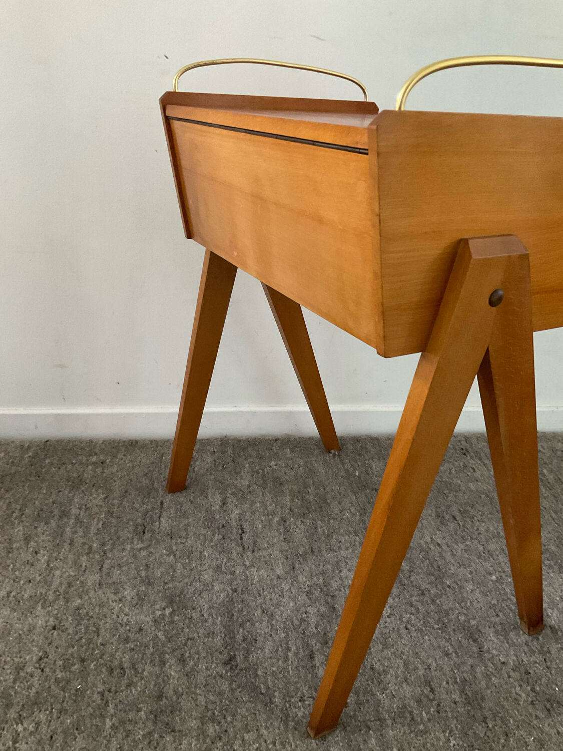 Scandinavian teak worker from the 50s and 60s