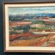 Original Swedish Oil on Canvas – “Landscape” by Jerzy Luczak‑Szewczyk (1923–1975)
