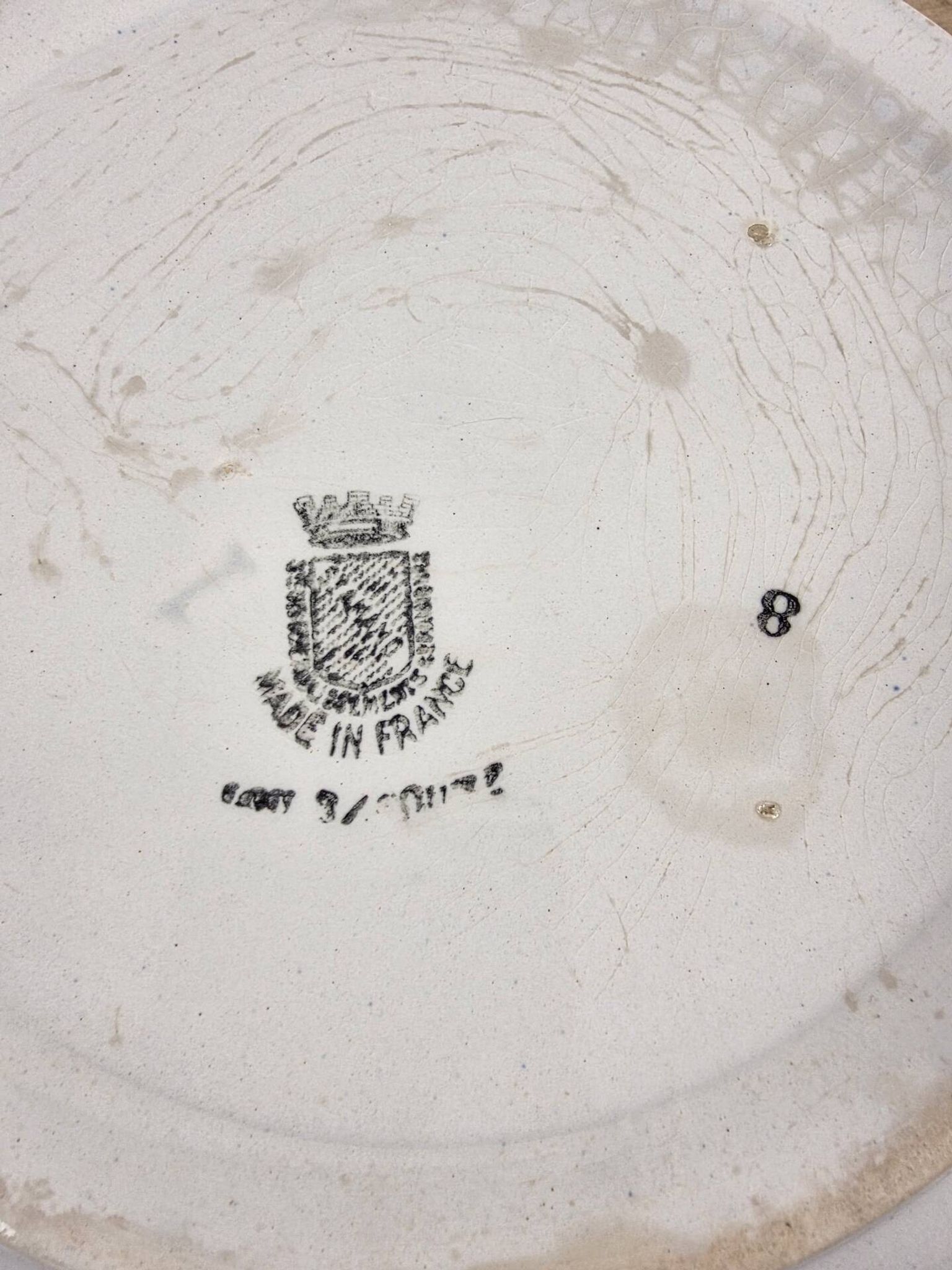 Salad bowl Lou Basquez manufactured in Saint-Amand