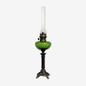 French antique oil lantern