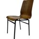 Chaise de salle à manger vintage Friso Kramer pour Auping 'Euroika' en contreplaqué, Pays-Bas 1960