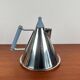 Postmodern German stainless steel kettle by Fissler, 1980s.