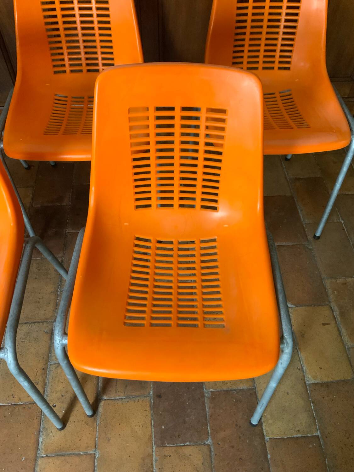 Plastic chairs