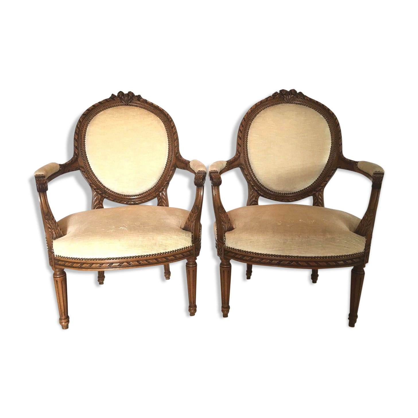 Fauteuil de style Louis XVI