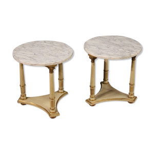paire de tables d’appoint