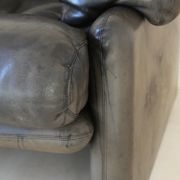 B&B Italia Vintage Leather Sofa Modell Coronado Designed By Afra & Tobia Scarpa