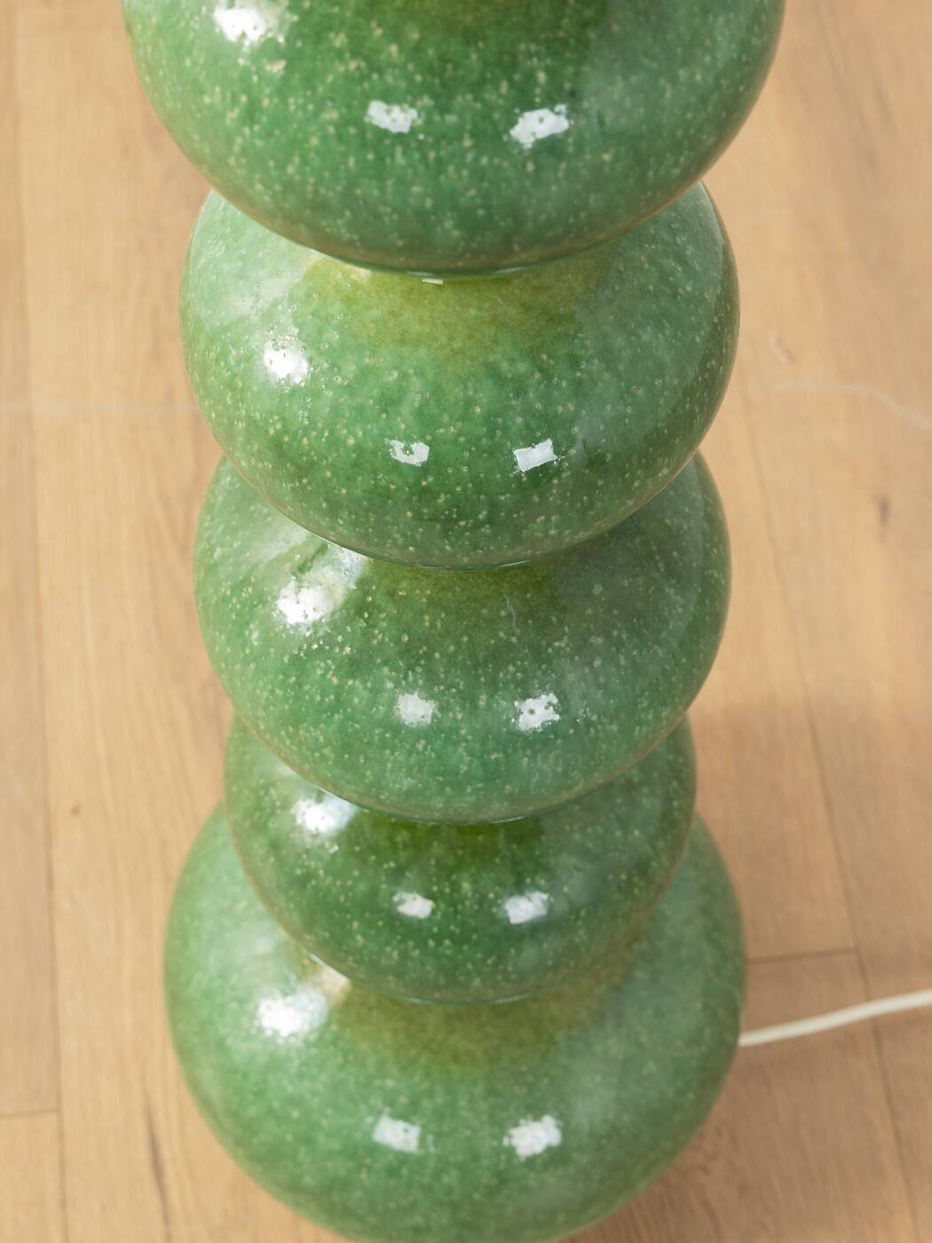 Extraordinary ceramic floor lamp, Kaiser Leuchten