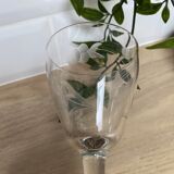 Set of 6 engraved wine glasses