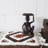 Berber carpet mat, 42 x 31 cm