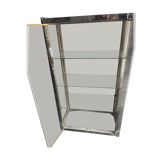 Chrome display cabinet year 1970