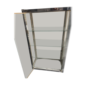 Vitrine chrome année 1970