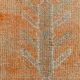 3x11 Orange & Green Oriental Vintage Runner Rug, 85x347Cm