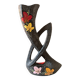 Vase forme libre lava et email design années 60