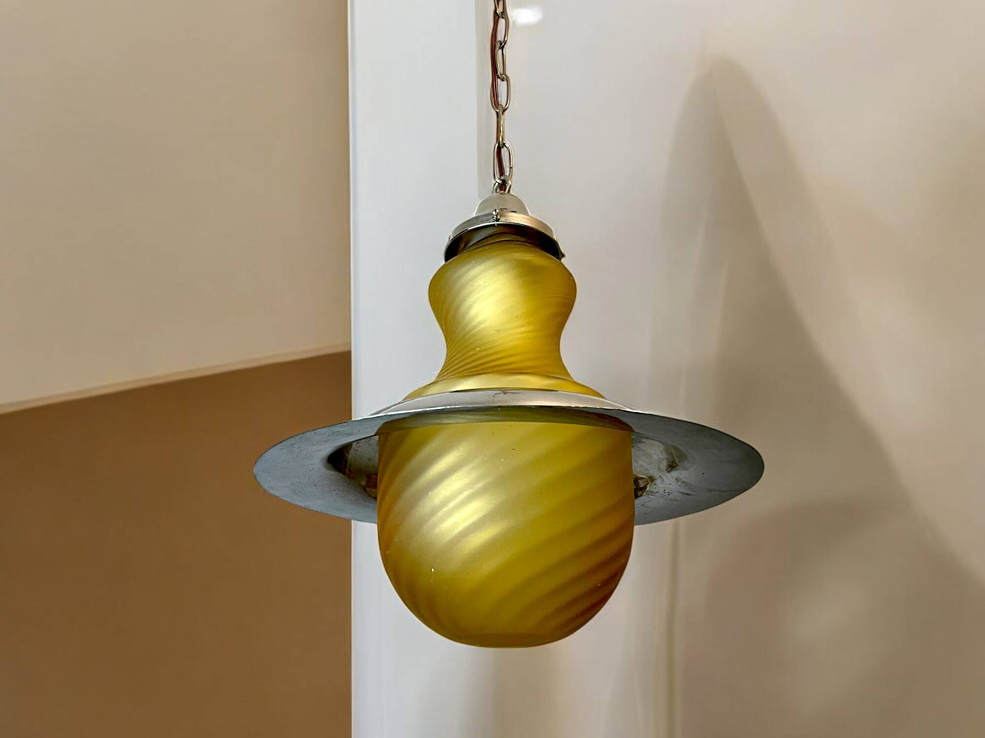 Large Space Age modern chandelier
