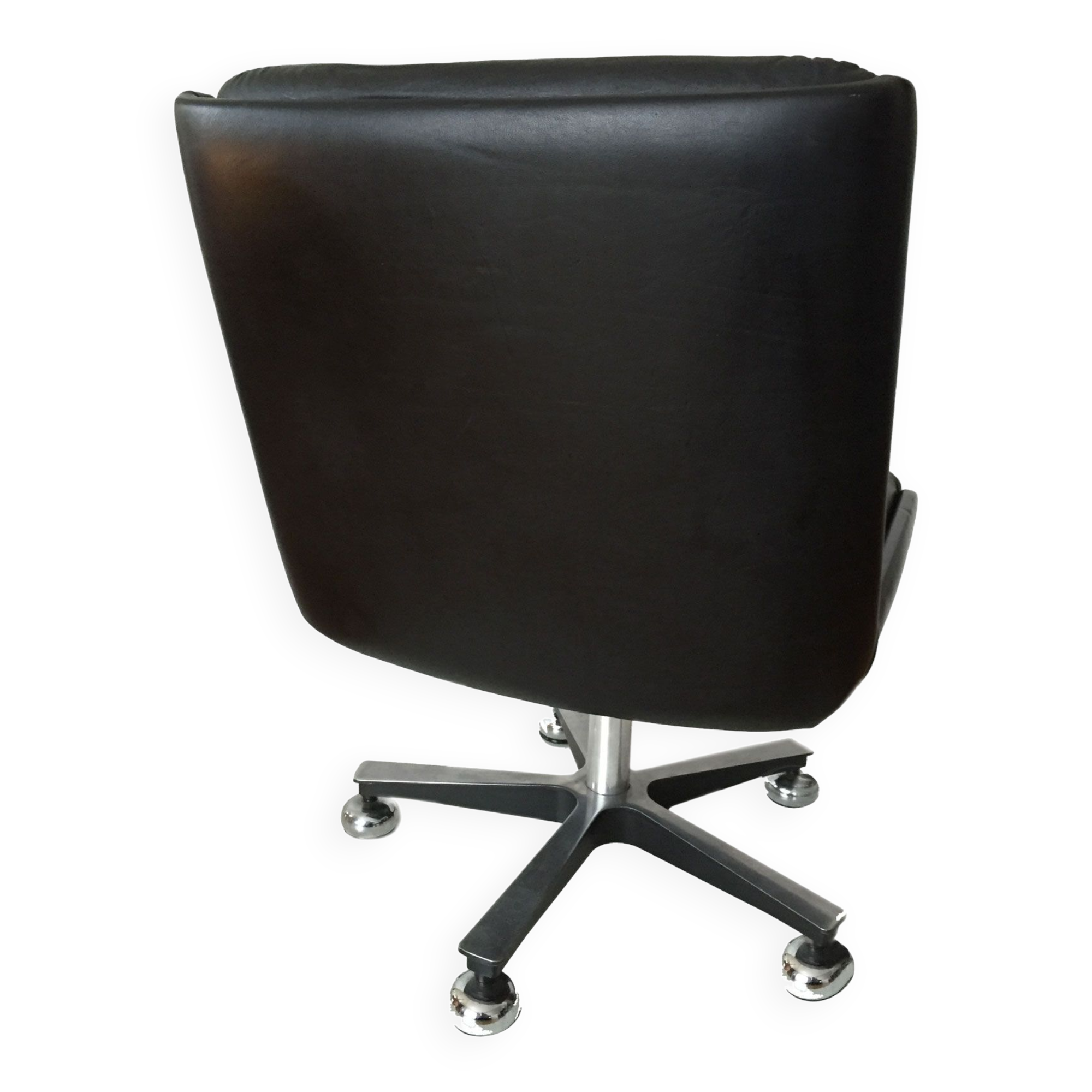 Cofemo leather armchair 1980