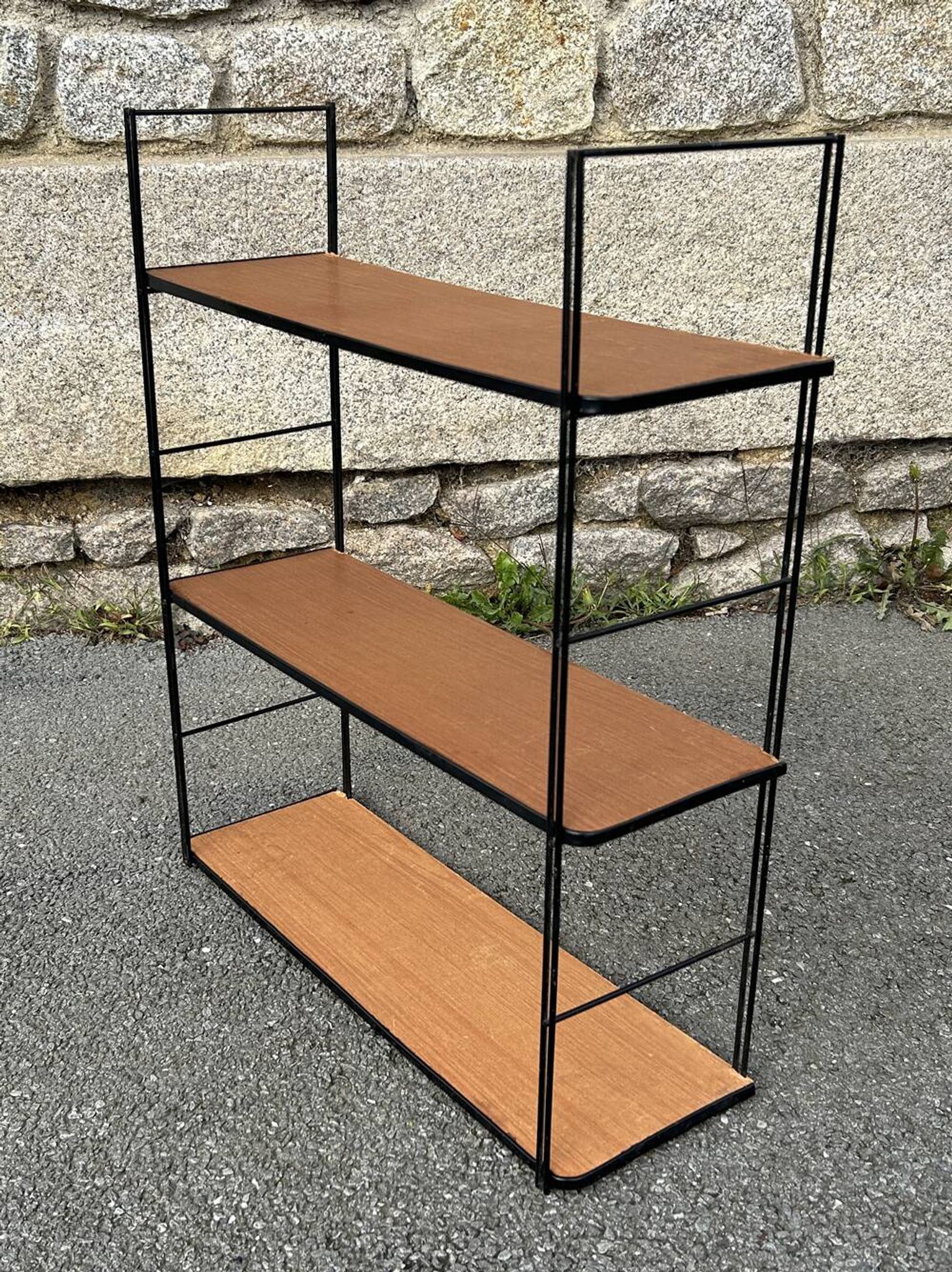 String wall shelf, vintage, 60s.