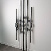 Brutalist Cast Aluminum Door Panel, 1960s
