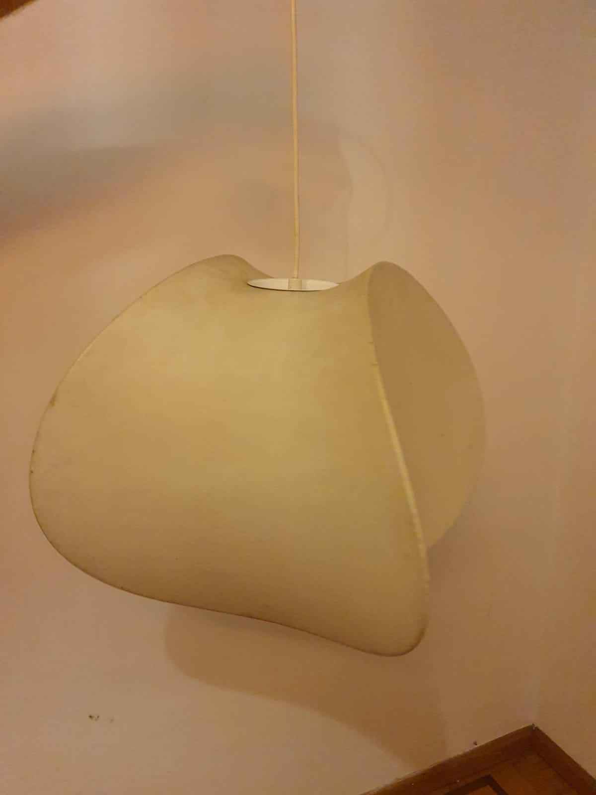 Cocoon suspension lamp, 1960 Vintage