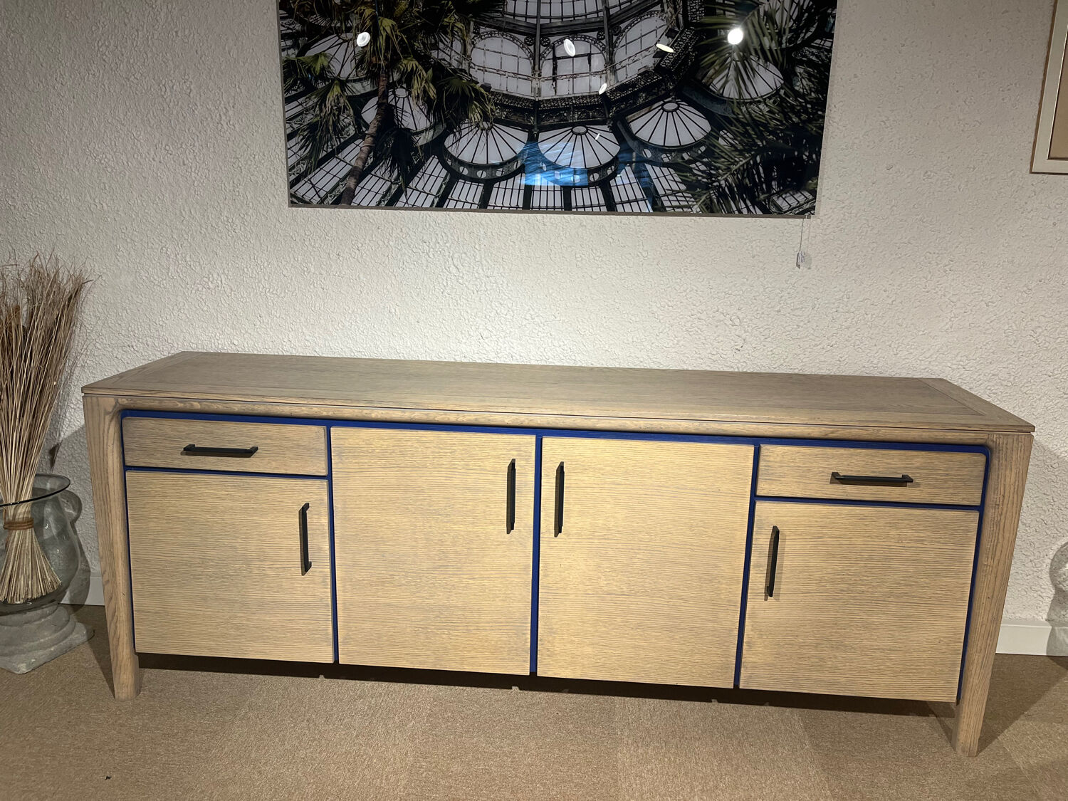Vintage spirit oak sideboard