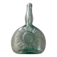 Bouteille vintage embossage soleil