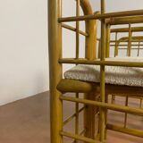 Rattan armchairs
