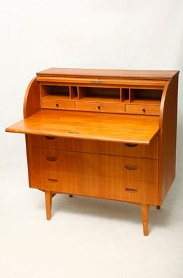 Mid-century teak Secretary, Denmark, 1960s