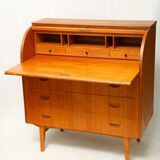 Mid-century teak Secretary, Denmark, 1960s