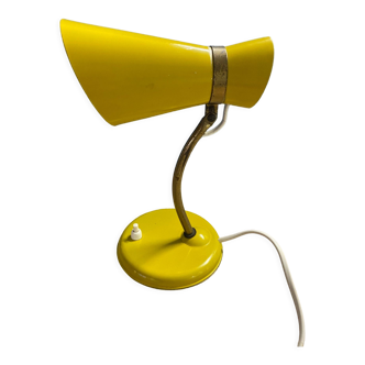Yellow diabolo lamp
