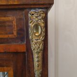 Library louis 15, old, door with fence