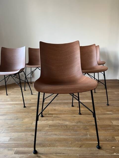 P/Wood Chairs Kartell Starck