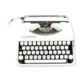 Hermes Baby color milk police cursive typewriter