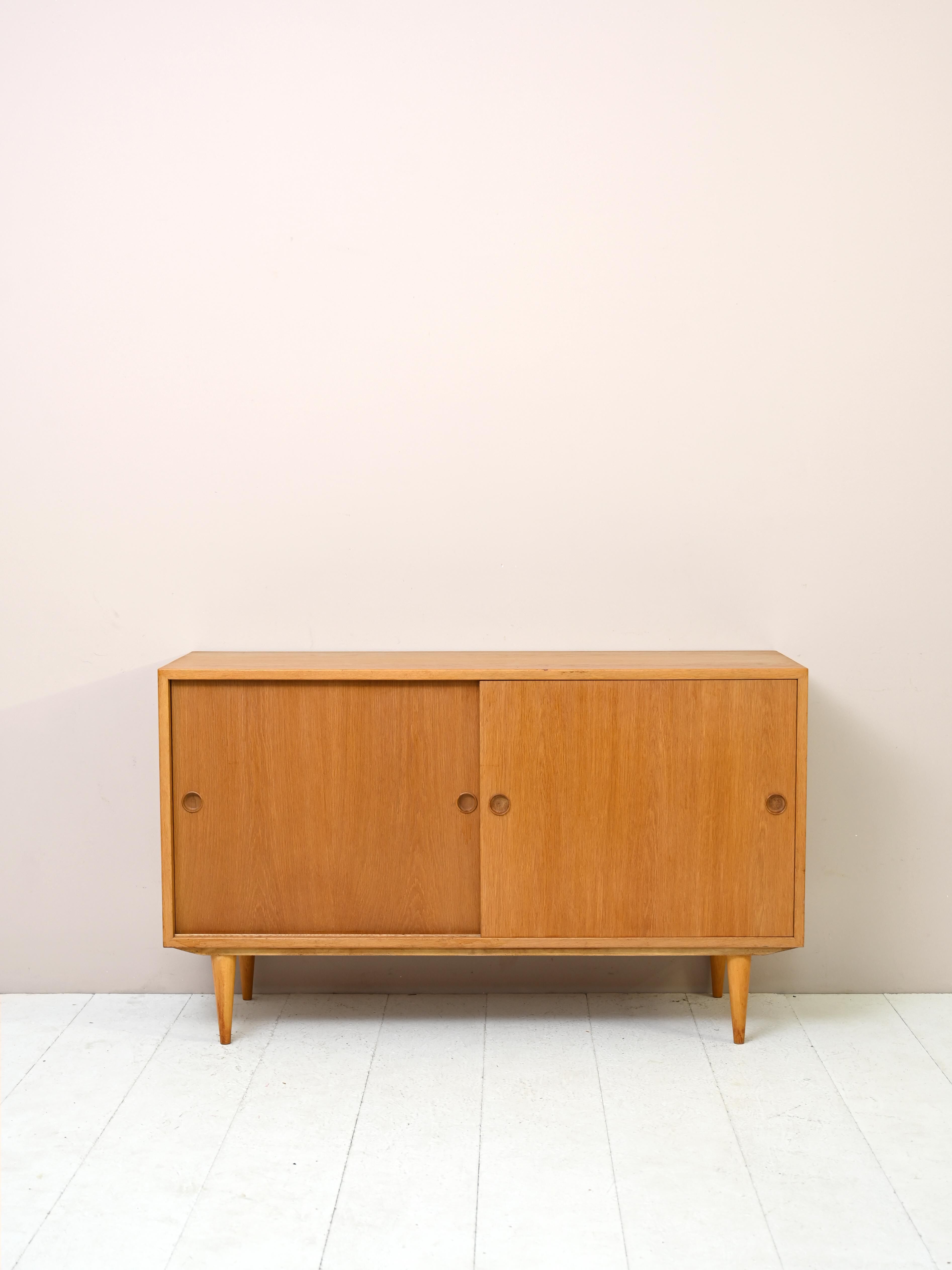 Scandinavian oak sideboard by Borge Mogensen