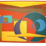 Al HELD, Pradorama, 1991. Original lithograph signed and numbered