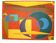 Lithographie originale signée et numérotée Al Held Pradorama 1991