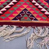 Old turkish kilim runner 275x90 cm
