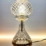 Val Saint Lambert kristallen tafellamp – vintage ananasvorm 1960-1970
